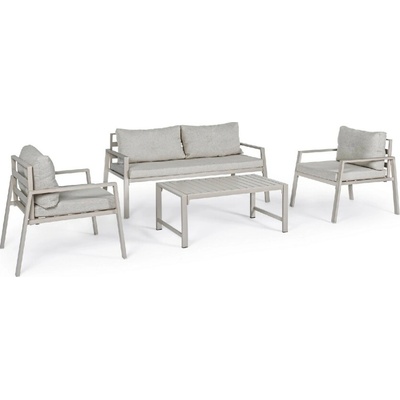 Bizzotto Комплект градински мебели lorillard new слонова кост (0662631)