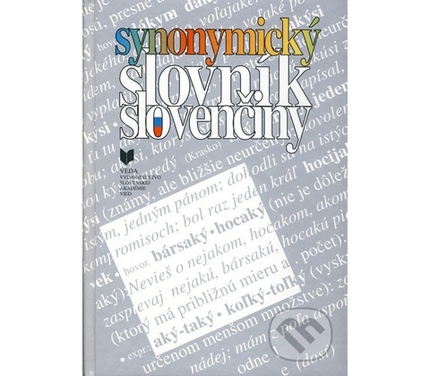 Synonymický slovník slovenčiny