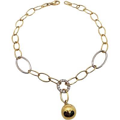 VipGold Златна дамска синджирна гривнa 2.92 гр (GRS011)