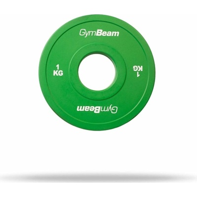 GymBeam Gumové frakčné kotúče 51 mm 1 kg