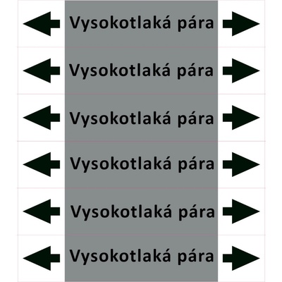 Nadrzenapalivo.cz Značení potrubí ISO 20560, vysokotlaká pára PZA 009510