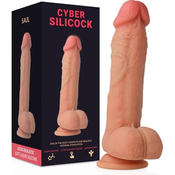 Image 1 of Cyber Silicock голямо реалистично дилдо saul 21 см