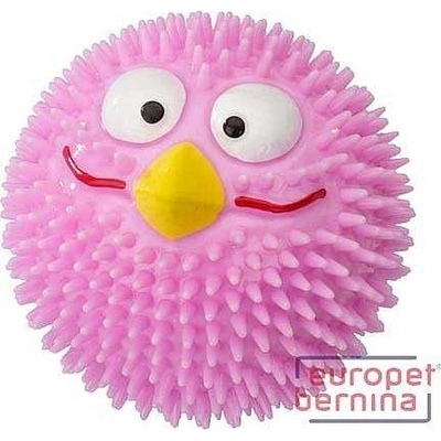 EUROPET BERNINA Rubber Lucky Bird 6,3 cm Small Strawberry s vůní jahod