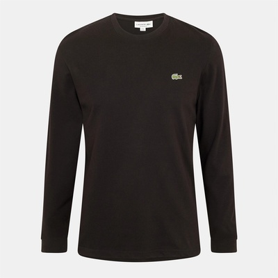 Lacoste Тениска Lacoste Men's Long Sleeve T-Shirt - Black 031