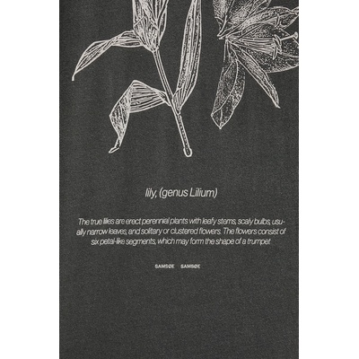 Samsoe Samsoe Памучна тениска Samsoe Samsoe SALILIUM (U25200009)