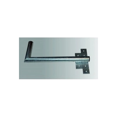 Držák antény s pásem na okno 50cm - pravý - žárový zinek WFmetal, s.r.o. K50PZ – Zboží Živě