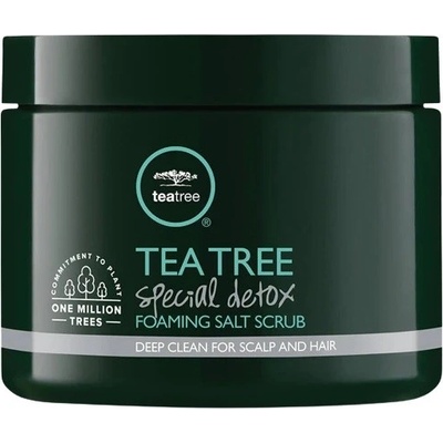 Paul Mitchell Pěnivý peeling na pokožku hlavy Tea Tree Special Detox (Foaming Salt Scrub) 184 g
