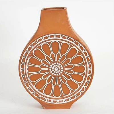 Eurolamp | Keramická váza 28,7x21,3x8,1 cm tehlová | EU0519