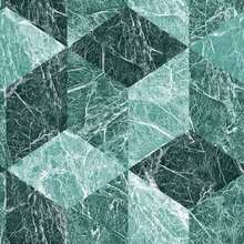 Origin 347319 Vliesová tapeta imitácia zeleného mramorového 3D obkladu Matières Stone rozmery 0,53 x 10,05 m
