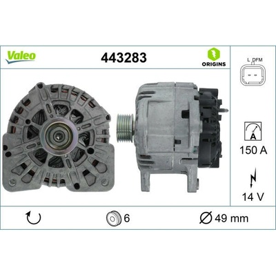 generátor VALEO 443283