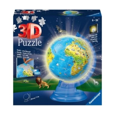 Ravensburger 3D Puzzle World Map in Deutsch 180 ks