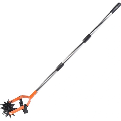 RealG RC-K-2458 ruční rotační kultivátor s odplevelovačem a teleskopickou násadou