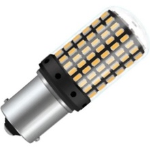 LEDAutozarovky.cz LED P21W BA15S - 144x SMD 3014 12V 21W oranžová