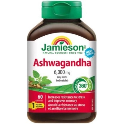 Jamieson Ashwagandha 60 капсули