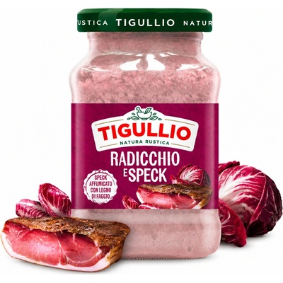 Tigullio Omáčka Červená Čakanka Speck 185 g