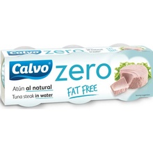 Calvo Zero tuniak vo vlastnej šťave fat free 3 x 65 g