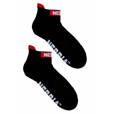 Nebbia SMASH IT členkové ponožky - Čierne - 35-38