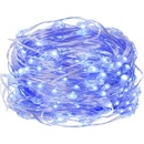 SPRINGOS LED reťaz Nano 1 m 10 LED 2x AA modrá