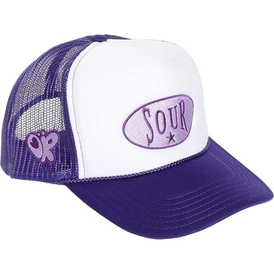 Olivia Rodrigo Sour (Ex-Tour) Шапка с козирка Purple & White UNI (OLIVMBCAP01PUW)