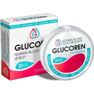Glucoren na podporu normálnej hladiny cukru v krvi 20 kapsúl