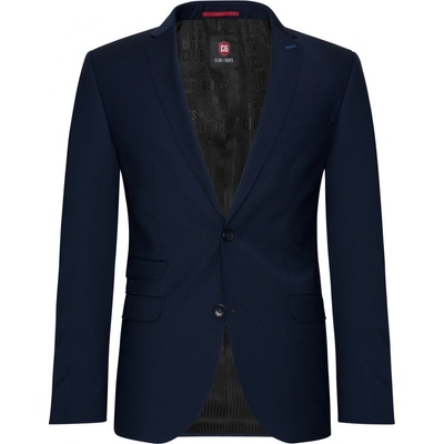 modré oblekové sako CLUB OF GENTS slim fit