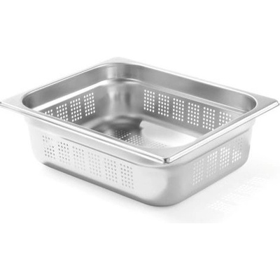 Hendi Nádoba GN 1/2 – perforovaná – 325 x 265 mm, Profi Line, GN 1/2, 6,5L, (H)100mm