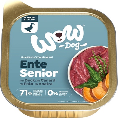 WOW Senior kačica s batátmi 150 g