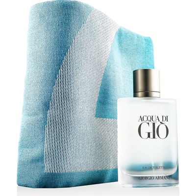 Giorgio Armani Acqua di Gio Man EDT 100 ml + uterák darčeková sada