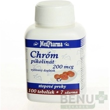 MedPharma Chrom pikolinát 200 mg 107 kapsúl