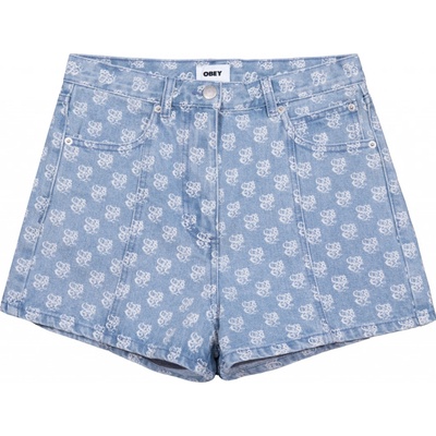 Obey Šortky Clash denim shorts women 272100049-lin