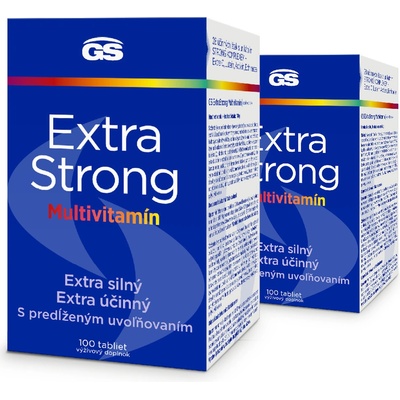 GS Extra Strong Multivitamín 2 x 100 tabliet