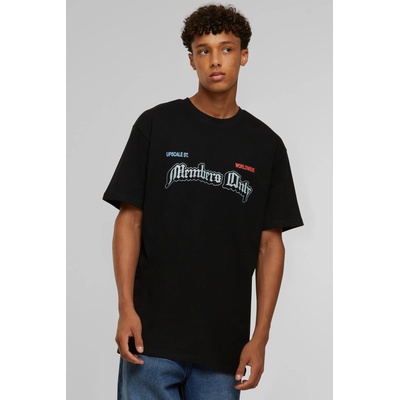 Mister Tee Тениска Only Members Oversize Tee black XXLUB-MT3600-00007 - Тъмносив, размер M