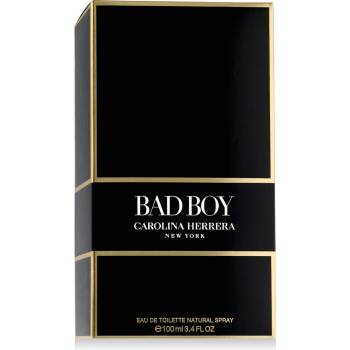 Carolina Herrera Bad Boy Eau de Toilette за мъже 100 ml опция Нова опаковка