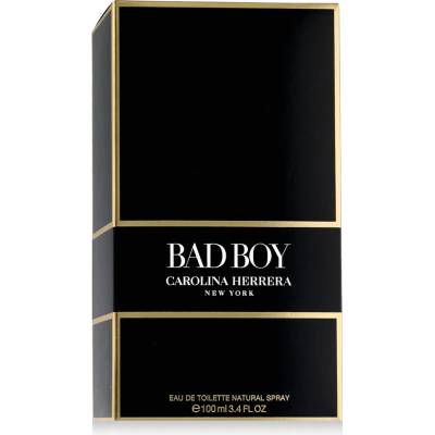 Carolina Herrera Bad Boy Eau de Toilette за мъже 100 ml опция Нова опаковка