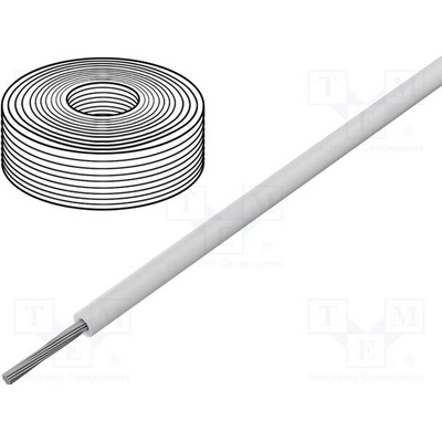Helu 23805 Vodič SiF 1x4mm2 lanko Cu LSZH,silikon bílá 300V,500V 100m