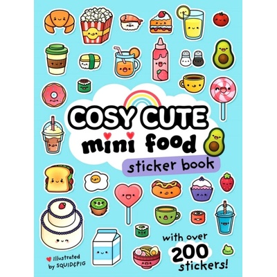 Cosy Cute Mini Food Sticker book - Cosy Cute