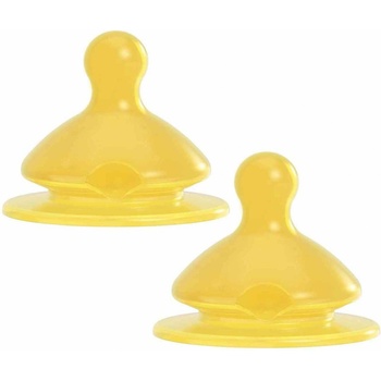 Image 1 of NIP Каучукови биберони NIP Green - Cherry, 0 м+, flow М, 2 броя (4000821330436)