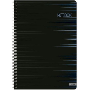 Image 1 of Lastva Тетрадка със спирала LASTVA Dark, A5, 100 л (10502221)