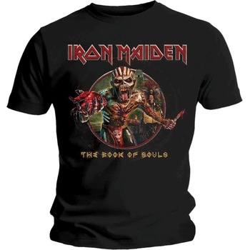 Iron Maiden Риза Book of Souls Eddie Circle Unisex Black 2XL (IMTEE61MB05)