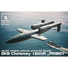 Brengun OKB Chelomey 16KhA PRIBOY missile plastic construction kit of soviet missile 1:48