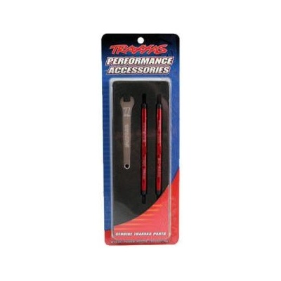 Traxxas регулируема мотовилка 112mm алуминиева червена (2)