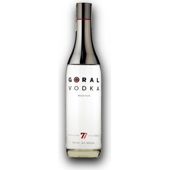 Goral Master 40% 0,7 l (čistá fľaša)