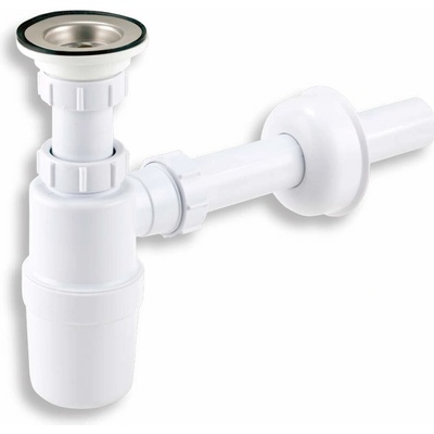 Novaservis - Sifón umývadlový, nerezová miska 411,P