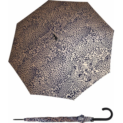Doppler Fiber Flex Long AC Imperial Leopard dámsky palicový vystreľovací dáždnik
