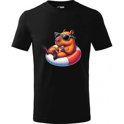 Handel detské tričko Cappy chill čierna