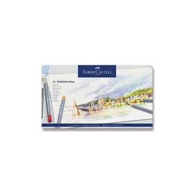 Faber Castell Goldfaber Aqua akvarelové pastelky 114636 plechová škatuľka 36 farieb