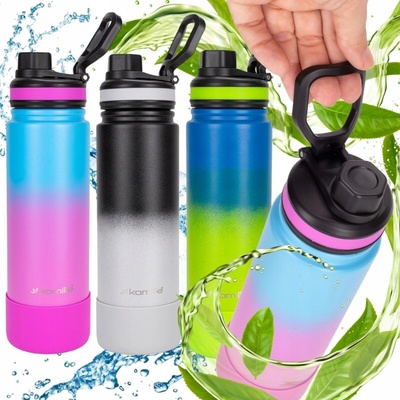 Kamille termohrnek velký ocelový vzduchotěsný 720 ml lila