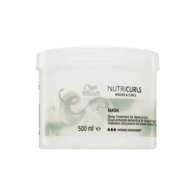 Wella Nutricurls Waves & Curls Mask подхранваща маска За къдрава и чуплива коса 500 ml