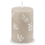 Unipar Сива и бежова свещ, време за горене 18 ч. Pure Beauty - Unipar (Pure Beauty Beige Pillar 50x75)