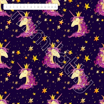 Softshell jarní jednorožci s korunkou by MIMI